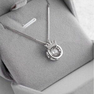 Infinity Necklace 925 Sterling Silver